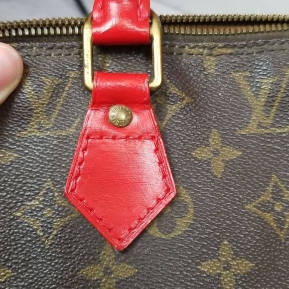 Louis Vuitton Monogram with Red Accents Shoulder Bag - Picture 11 of 15